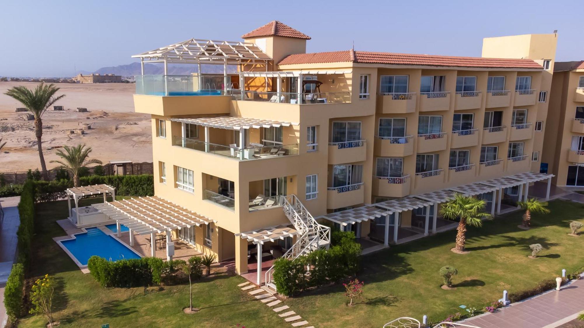 Amwaj Beach Club Abu Soma Хургада Екстер'єр фото